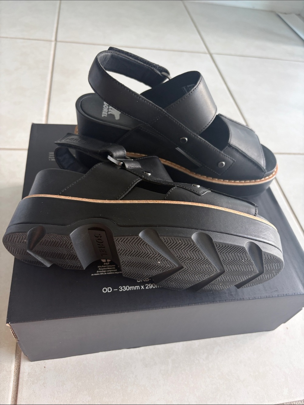Sorel Joanie IV sandal wedge New size 8 - Picture 3 of 4